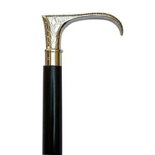 Handmade Half Side Wooden Walking Stick Cane X Mass Gift Item