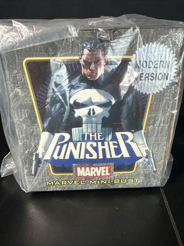 Bowen Designs Punisher Modern Mini Bust Variant # 177/1000 2004 Marvel Comics - Picture 6 of 7