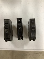Square D - QO120 20A 120/240V 10kA 1-Pole Circuit Breakers Lot of 3 