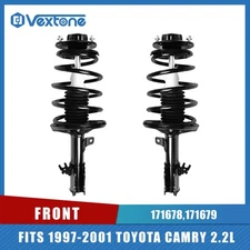 Pair Front Struts for Toyota Camry 2.2L 1997-2001 Solara 2.2L 2.4L 1999-2003