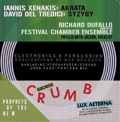 Various Prophets of the New Music of Xenakis, Del Tredici, Stoc (CD) (US IMPORT)