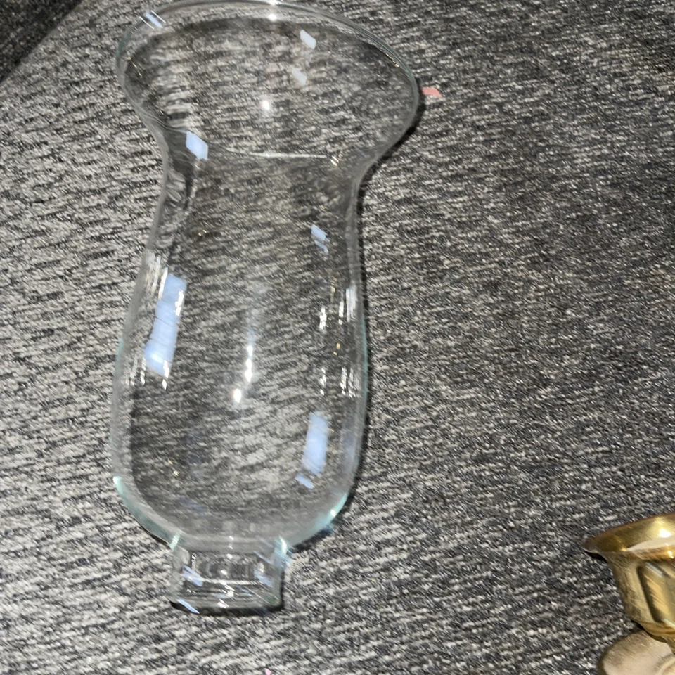 Par de castiçais vintage de cobre para artesanato com tons 16” de altura (D4) - Imagem 2 de 4