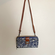 Sakroots Artist Circle Smartphone Crossbody in Coated Canvas