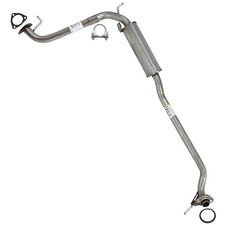 Stainless Steel Exhaust Resonator Pipe Fits 2009-2013 Honda Fit 1.5l Stainless Steel Exhaust Resonator Pipe Fits 2009-2013 Honda Fit 1.5l