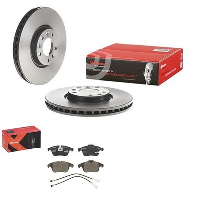 brembo BREMSSCHEIBEN 304mm + XTRA BELÄGE VORNE passend für PEUGEOT 508 Limo + SW