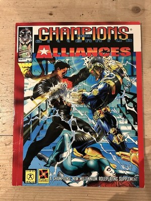 CHAMPIONS NEW MILLENIUM RPG ** #4 ALLIANCES ** HERO GAMES 1997 96 Pgs VNC