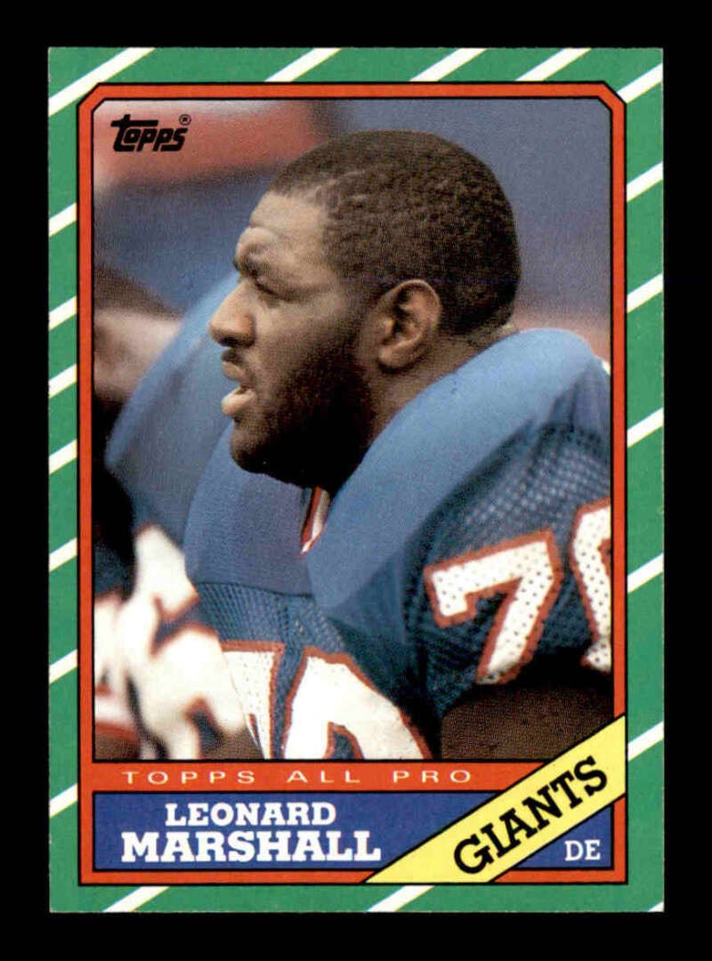 1986 Topps #148 Leonard Marshall RC NM/NM+ X3436813
