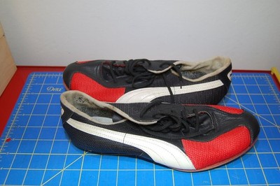 Vtg Puma Cycling Shoes. Wood Sole. NO CLEATS. Please Read. EU 41