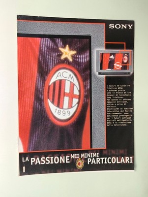 SONY MILAN TV Color Trinitron Wega Werbeauschnitt Anzeige Publicita