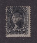 MATT'S STAMPS SCOTT #97 GEORGE WASHINGTON 12-CENT 1867 F-GRILL ISSUE USED CV$260