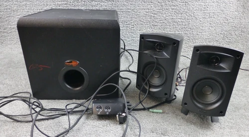 KLIPSCH ProMedia 2.1 BT Bluetooth Speakers Powered Subwoofer Volume Bass Control