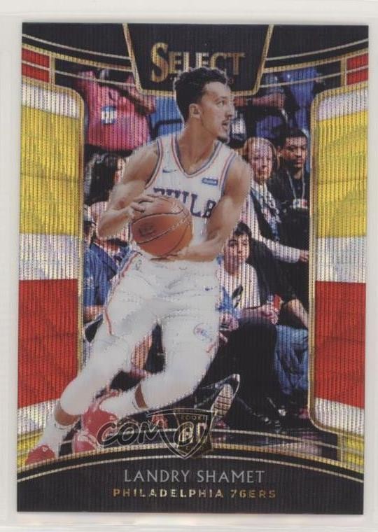 2018-19 Panini Select Concourse Tri-Color Prizm Landry Shamet #59 0q0m