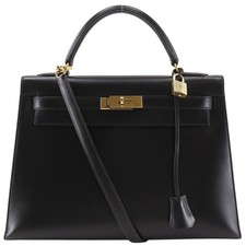 HERMES 2WAYShoulder vintage Kelly 32 outside ...