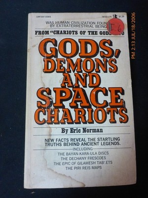 Gods Demons And Space Chariots By Eric Norman 1970 Paperback