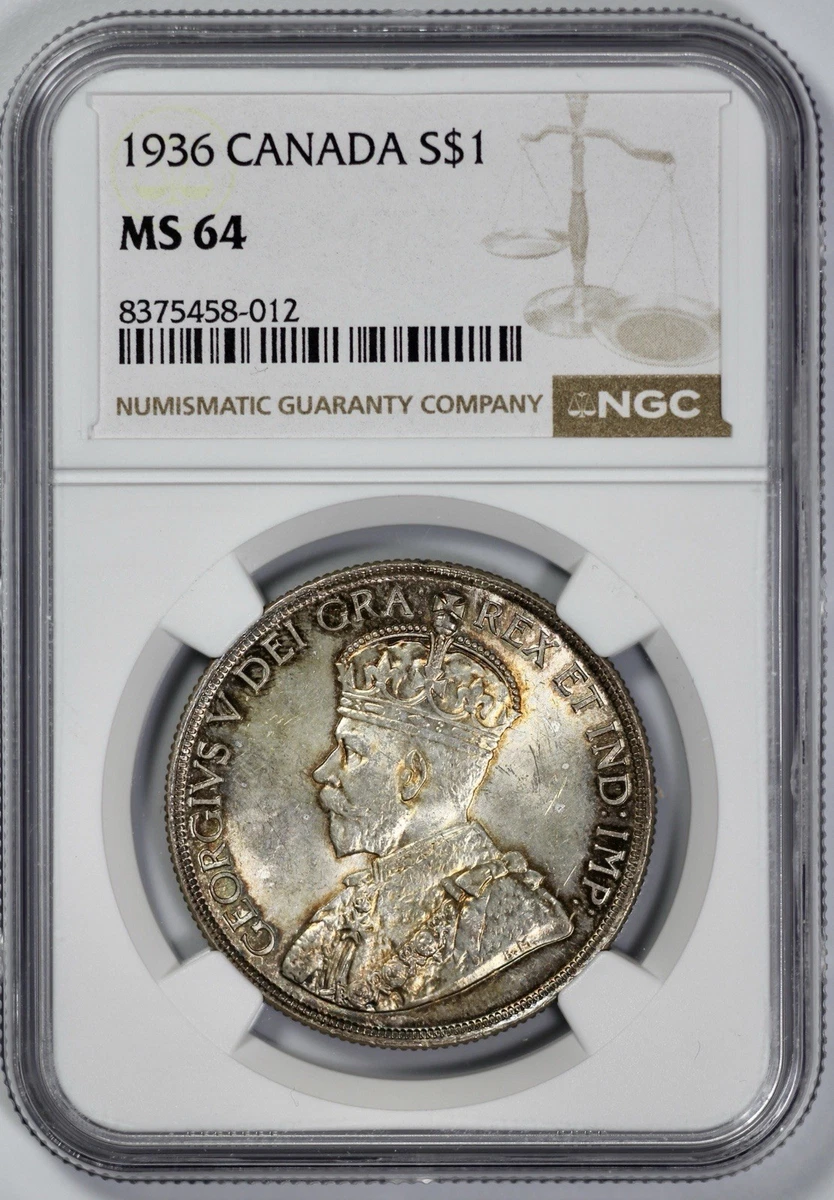 MS 64 Graded Canadian Dollar Coins for sale | eBay