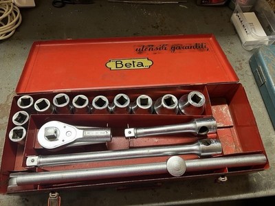 Vintage BETA 3/4 Profi Steckschlüsselsatz - Chrom Vanadium Stahl