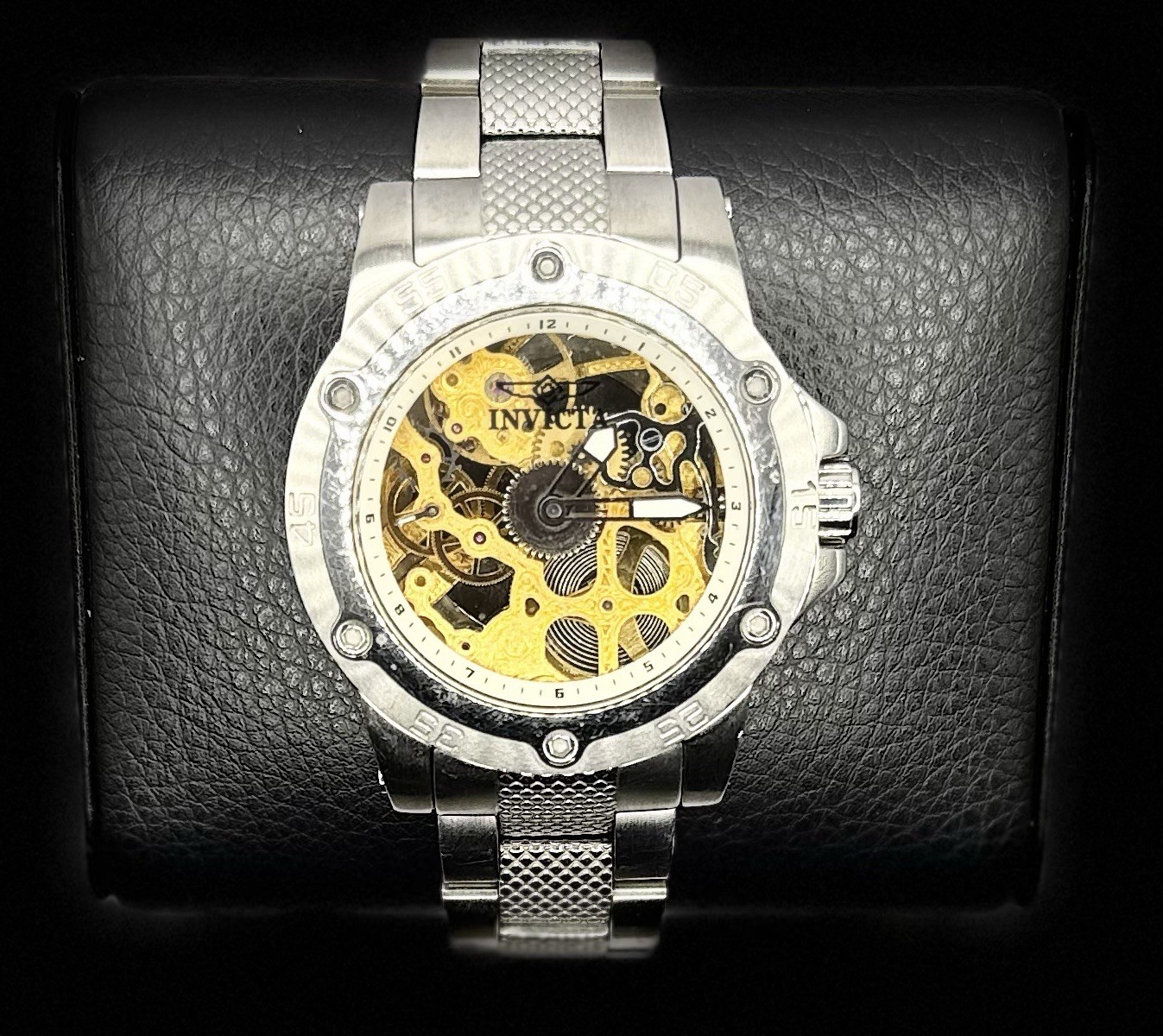 Invicta Mechanical Automatic Skeleton Dial Model … - image 1