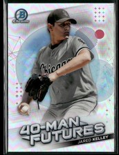 2021 Bowman Chrome Jared Kelley 40-Man Futures #FMF-27 Chicago White Sox