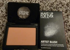 Make Up For Ever Artist Blush In B300 Anywhere Peach NIB Free Ship 
