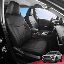 FREESOO Custom Fit Car Seat Covers Full Set for Toyota RAV4 2019-2025 LE XLE