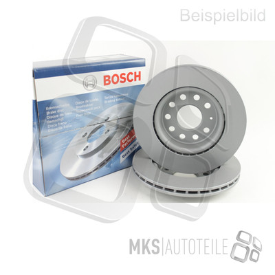 2x Bosch 0986479066 Bremsscheibe hinten für CITROËN  passend für FIAT PEUGEOT