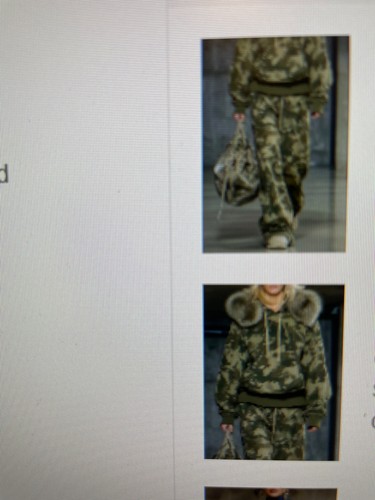Casual Women's Stylewe Camo Printing Pants Set XL
