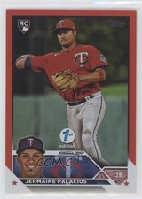 2023 Topps Series 1 1st Edition Red Foil 5/50 Jermaine Palacios #56 1b8