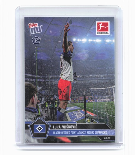 Luka Vušković - 2025-26 Bundesliga Topps NOW® - Card 114 - PR: 3945