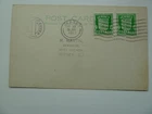 Jersey First day cover postcard  from 1941 1/2d green