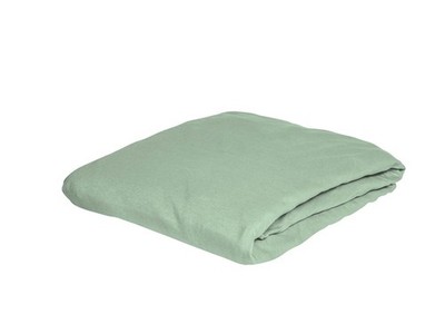 Bierbaum Biber-Spannbetttuch, 100-180 x 200 cm, 30 salbei - B-Ware neuwertig