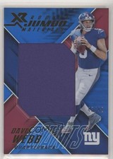 2017 Panini XR Rookie Jumbo Materials Blue 43/49 Davis Webb #RJM-DW 2r5