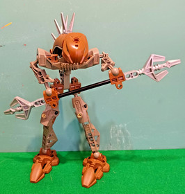 LEGO BIONICLE - RAHKSHI 8591 - mounted no box - lego 8591 instructions