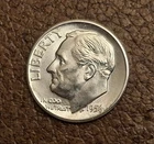 1956-D ROOSEVELT DIME PROOF Coin VERY GOOD condition (see photos)