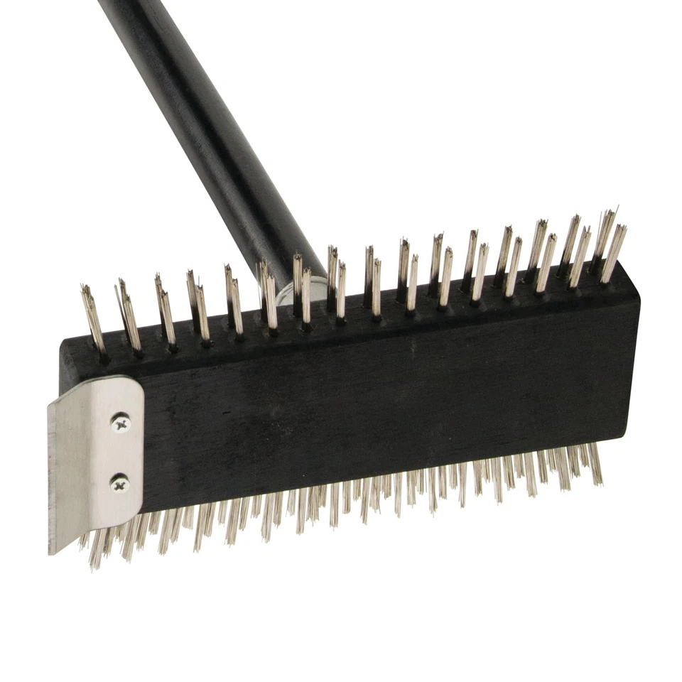 Stainless Steel Wire Brush with Bristle, 30-Inch - Image 2 of 2