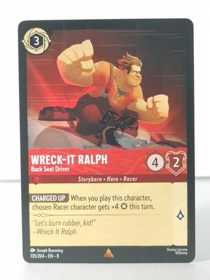 Wreck It Ralph - Back Seat Driver - Reign of Jafar - 135/204 - Rare - B