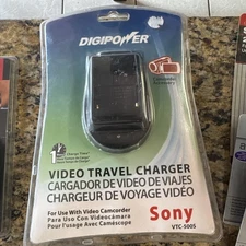 Digipower VTC-500S 1-hour Travel Charger for Sony Camcorder Batteries NEW
