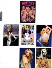 BRITNEY SPEARS   CUSTOM TRADING CARD 6 CARDS ...
