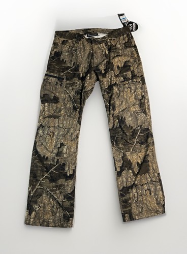 UNDER ARMOUR UA Field Op Camo Hose Herren 36X 34 Timber Real Tree Schwarz 1313212 980