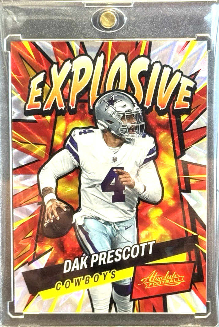 DAK PRESCOTT - 2022 Panini Absolute - Explosive #E9 CASE HIT! RARE!