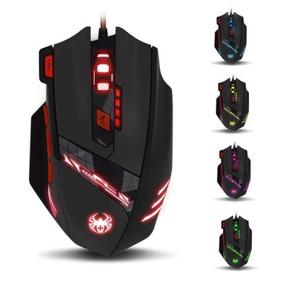 T90 Gaming Maus 9200 DPI 8 Tasten LED Multi Modus USB