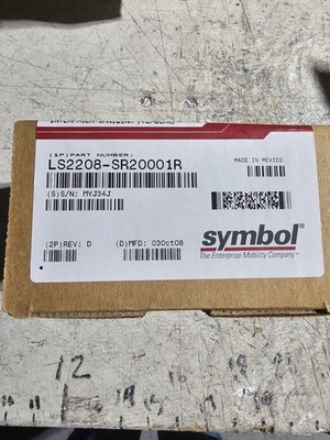NEW Motorola Symbol LS2208 PS2 Handheld Barcode Scanner LS2208-SR20001R  #q10