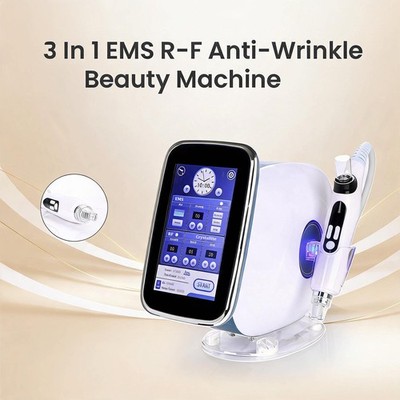 EMS Meso Injector No Needle Skin Wrinkle Removal Care Machine RF Mesotherapy Gun
