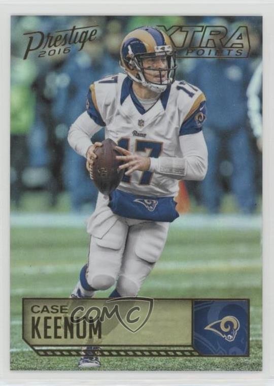 2016 Panini Prestige Xtra Points Gold 2/50 Case Keenum #179 5tr