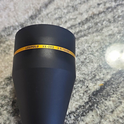 Leupold VX-3HD 3.5-10x50 Variable Rifle Scope 10x 50mm Objective Black
