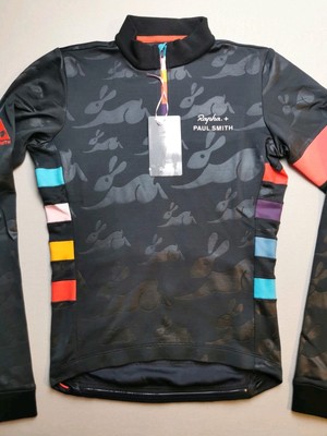 RAPHA PAUL SMITH Mens Size XS Wool Blend Long Sleeve Jersey Top