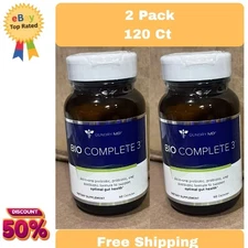 2Pack Gundry MD Bio Complete 3 Supplement (60*2=120 )Capsules Optimal Gut Health