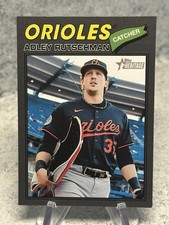 2026 Topps Heritage - Adley Rutschman #180 Dark Gray Border