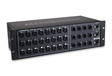Allen Heath AR2-2412-BLK-BLM Main AudioRack Remote Stagebox for GLD/QU Mixers
