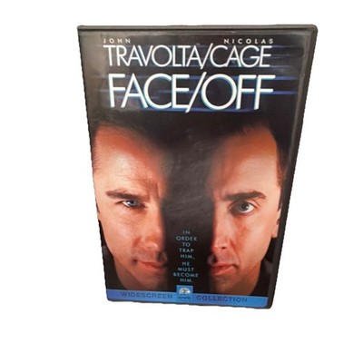Face/Off DVD Widescreen John Travolta Nicolas Cage Tall/DVD Case