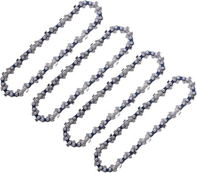 4 Pcs 4 Inch Chainsaw Blade, Mini Chainsaw Chain Replacement, Portable Cordless